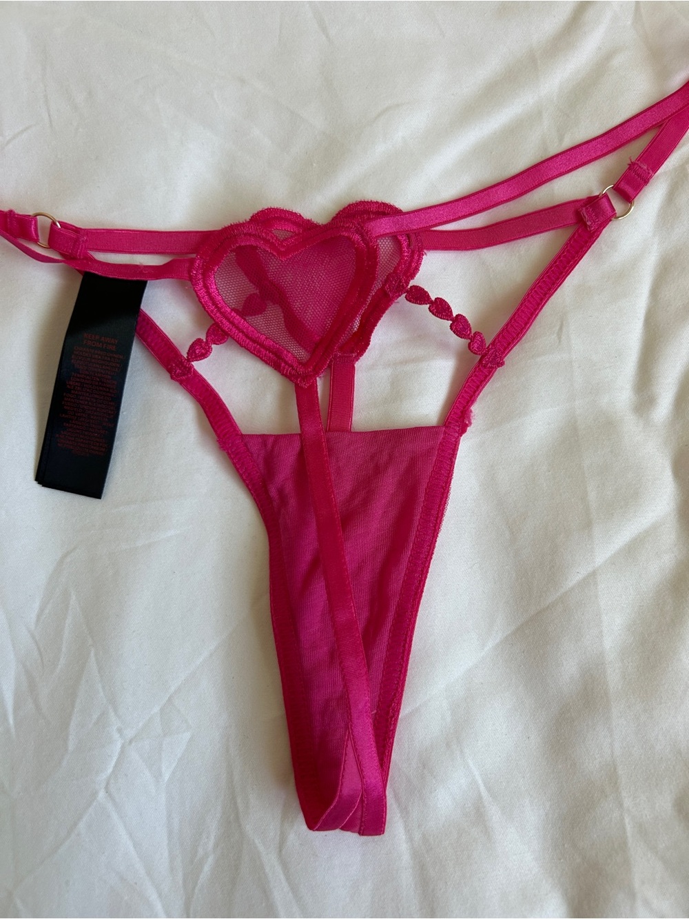 Bluebella Cristabel pink Thong - Picture 5 of 6